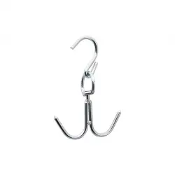 BAŞ ZİNCİR ( 8MM ) ( KÜÇÜK ) ( W ) KASAP KURBAN ÇENGEL KANCA*25X5