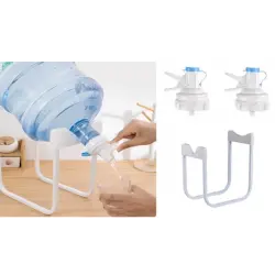 Damacana Musluk Başlığı ve Metal Ayak Stand Seti