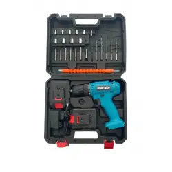 Ecol-Tech Akülü Şarjlı Vidalama Matkap 21V 3.0AH