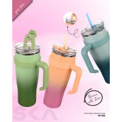 Egonex Essence 1 Litre Pipetli Termos Bardak Çift Duvarlı