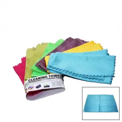 ENFA ENF-142 CLEANING TOWEL BAKLAVA DESENLİ MİKROFİBER TEMİZLİK BEZİ*12X120
