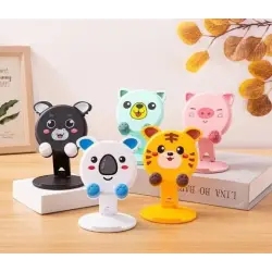 Hayvan Figürlü Masaüstü Telefon Standı 5 Model