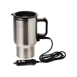 HEATED TRAVEL MUG MODABA-111 (ARAÇ & OTO) (ÇELİK BARDAK) KETTLE SU ISITICISI (12V) (ÇAKMAKLIK FİŞLİ) (420ML)*48