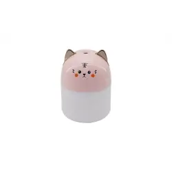 HUMIDIFIER DMR-8802 (RENKLİ KEDİ) (220ML) (MİNİ) (USB ŞARJ &IŞIKLI) HAVA NEMLENDİRİCİ &BUHAR MAKİNE &KOKU GİDERİCİ*100