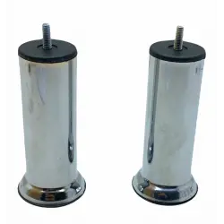 İBİCO ( 90-1014-2-01 ) ( 15CM ) ( KROM ) TOMBUL KOLTUK BAZA AYAK ( M8 İNCE VİDALI )*10X14