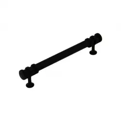 İBİCO-952 ( 16CM ) ( YÜZÜK SİYAH & KULP SİYAH ) BORU ÇEKMECE KULP*10X5