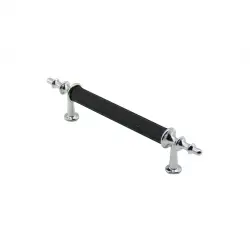 İBİCO-974 ( 9.6CM ) ( KROM & SİYAH ) BORU KULP*10X5