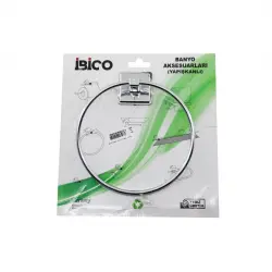 İBİCO BANYO BNY-517 ( YUVARLAK ) METAL ( HAVLULUK ) ( YAPIŞKANLI MONTAJ )*50