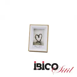 İBİCO İ12-030 ( 4X6 & 10X15CM ) ( KALIN & LÜX BAMBU & ÇİFT RENK ÇERÇEVE ) AHŞAP RESİM ÇERÇEVESİ*36=K