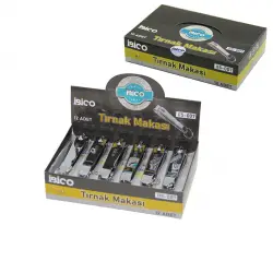 İBİCO İ15-007 ( BATTAL & GRİ ) TIRNAK MAKASI*12X50