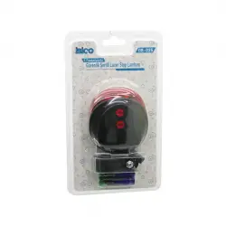 İBİCO İ18-025 PİLLİ BİSİKLET ŞERİT LAZER & LAMBA STOP LAMBASI ( 7 FARKLI FONKSİYON )*200
