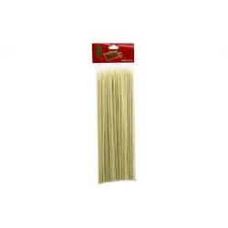 İBİCO İ18-073 BAMBOO SKEWERS ( KALIN & 35CM ) AHŞAP ÇÖP ŞİŞ ( 45PCS ±2AD )*12X20
