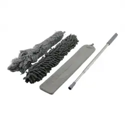 İBİCO İ21-020 (3PCS) (PÜSKÜL& MAKARNA& DÜZ) TOZ ALMA SET (ESNEK BAŞLI-43CM) ( UZAYAN SAPLI=43-205CM) (BRKT-910200)*100