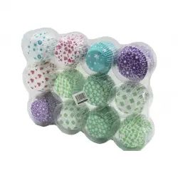 İBİCO İ22-172 ( 25PCS ) YUVARLAK MUFFİN KAĞIT KEK KAPSÜLÜ*12X24