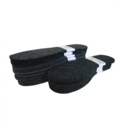 İSTANBUL KÇ-500 ( HALIFLEX ) ( SİYAH İNCE & TEK KAT ) KEÇE ( 41-42---43-44 )*12X100