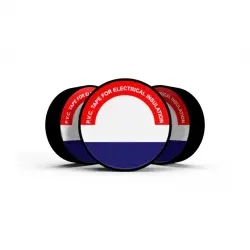 İTALYANO KA-301 ( EKO & SİYAH ) PVC ELEKTRİK İZOLASYON BANTI ( 3 YARDS ) ( 0.13 X 18MM )*10X100