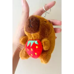 Kapibara Peluş Anahtarlık