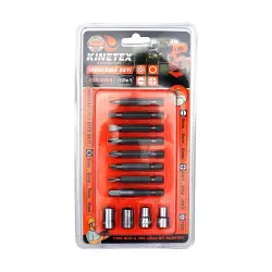 KINETEX KTX-3364 ( 12İN1 ) BITS VİDALAMA TORNAVİDA UCU SETİ*96