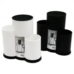 LOVA DUOLİNE LV-DP-293 MULTİ DİK KAŞIKLIK & BIÇAKLIK ( 3 BÖLMELİ & TEZGAH ÜSTÜ ) MİX & PLASTİK*12=K