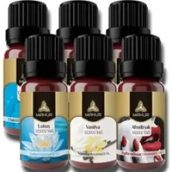 Esansiyel Uçucu Koku Yağı Difüzör Esansı Buhurdanlık Yağı Aromaterapi Yağı 10ml