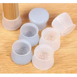 Masa ve Sandalye Ayak Koruyucu Silikon 12 Adet