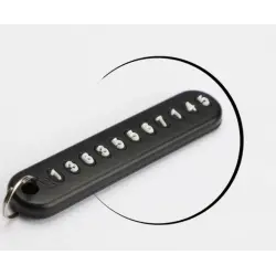 Mini Anahtarlık, Çanta, Araba İçin Çok Amaçlı Numaratör