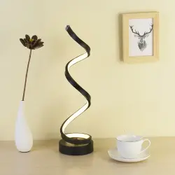 Modern Spiral LED Masa Lambası