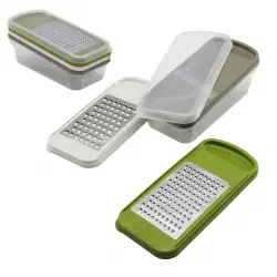 MUGİSS M-9 ( 5PCS ) STRONGER RENDE SETİ ( DİLİMLEYİCİ & KÜÇÜK-BÜYÜK RENDE & HAZNE & HAZNE KAPAK )*12=K