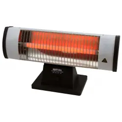 Mupa MS 1011 1500 W Kalın Camlı Elektrikli Isıtıcı