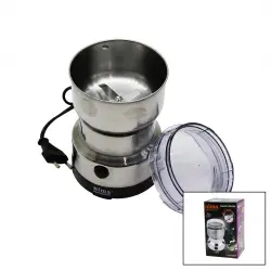 NİMA JAPAN NM-8300 DP-207 ELECTRİC COFFEE GRİNDER 200ML PRATİK LÜX ELEKTRİKLİ ÇELİK ÖĞÜTÜCÜ 150W*36