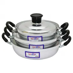 NURAKLAR ( 3LÜ ) ALÜMİNYUM OMLET SET ( NO-18-20-22 )*20