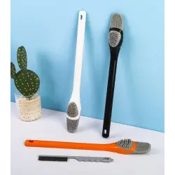 Ördek Tasarımlı Silikon Tuvalet ve İnce Detay Fırçası