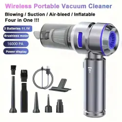 Oto Süpürge Plus Max 17000 Pa 100 Watt Şarjlı Süpürge