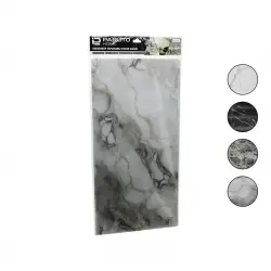 PABLITO HOME PBT-170 ( 4PCS ) ( DÜZ & KÖPÜK PANEL ) ( MİX MERMER DESEN ) YAPIŞKANLI DUVAR KAĞIT ( 30X60CM )*60=K