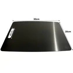 Paslanmaz Çelik Kesme Tahtası  20X30 cm Mutfak Sebze Et Kesme Tahtası Doğrama Tahtası Mutfak Aksesuarları