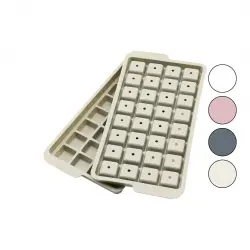 PLASTLİFE KP-162 ( KARE ŞEKİL ) ( 32Lİ ) BUZLUK KAPAKLI ( RENKLİ PLASTİK )*54=K