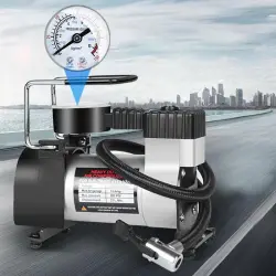 Profesyonel Metal Oto Araç Hava Kompresörü 12v