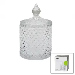 PSF-YENİİ DELI GLASSWARE TG-1030-3.5 KÜÇÜK CAM ŞEKERLİK*48