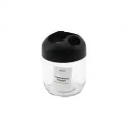 QLUX C-00551 NO-03 CLARY ( CAM ) DİŞ FIRÇALIK ( 425CC ) ( 3 BÖLMELİ SİYAH PLASTİK KAPAK KAPAK )*12=K