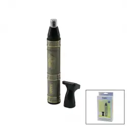 RADO RD-3156 (METAL GÖVDE) (2 BAŞLIK) (BURUN-KULAK-YANAK KIL TÜY ALMA & FAVORİ-ENSE ÇİZİM) MAKİNESİ (USB ŞARJLI)*100