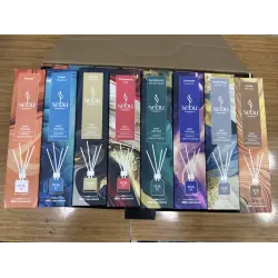 Sebu Bambu Çubuklu Oda Kokusu 50 ML 8 Çeşit Stand