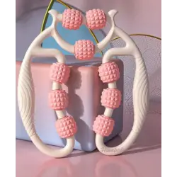 Selülit Masaj Aleti 9 Tekerlekli Lenf Drenaj Rulosu