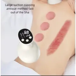 Sıcaklık Emişli Bardak Çekme Terapisi, Vakumlu Masaj Aleti,Terapi Cihazı Masaj Cihazı