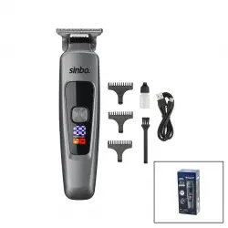 SİNBO SHC-1910 ( USB ŞARJLI & LCD GÖSTERGELİ ) SAÇ & SAKAL KESME TRAŞ MAKİNESİ ( İKİ FARKLI HIZ & 150 DK. ÇALIŞMA SÜRE )*24