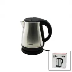 SİNBO SK-8028 ( ÇELİK ) KETTLE SU ISITICISI (KABLOSUZ KULLANIM) ( 1.8LT ) (360° DÖNEBİLME) (OTOMATİK KAPANMA)*25