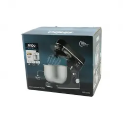SİNBO SMX-2769 ( SİYAH ) STANDLI MİKSER ( ÇIRPICI & HAMUR YOĞURUCU & KARIŞTIRICI ) ( 8 KADEME HIZ AYAR ) ( 6L ÇELİK HAZNE ) (1300W)*1