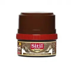 SİTİL ( 175ML & KOYU KAHVE ) KREM AYAKKABI BOYASI*12X4