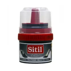 SİTİL ( 50ML & SİYAH ) KREM AYAKKABI BOYASI*12X8