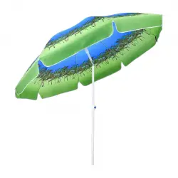 SKYBELT SKY-113 ( 240CM SAPLI ) ( ÇAP: 215CM ) ( RENKLİ RESİMLİ ) PLAJ ŞEMSİYESİ ( 8 TELLİ ) (POLYESTER KUMAŞ)*10=K