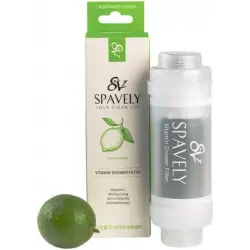 Spavely Vitamin C Duş Filtresi Her türlü cilt tipini ve özellikle kuru ciltleri nemlendirmek için, Kore Güzellik ürünü (Yeşil Limon )